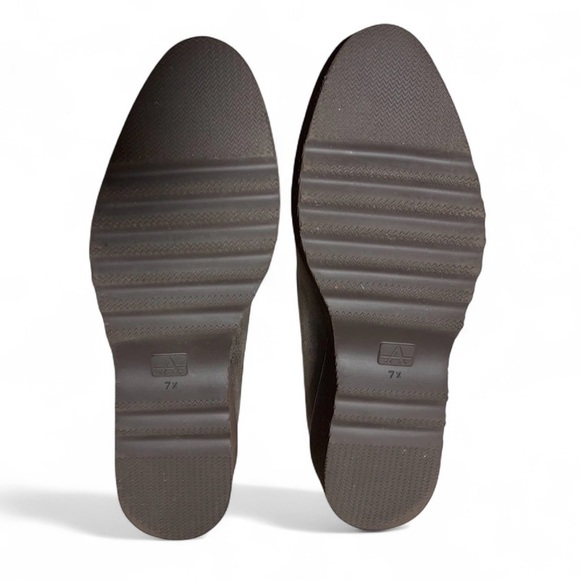 Aquatalia Kelsey Weatherproof Loafer Grey Shine Size 7.5 - Picture 8 of 10